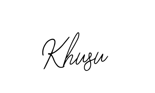 Also You can easily find your signature by using the search form. We will create Khusu name handwritten signature images for you free of cost using Bearetta-2O07w sign style. Khusu signature style 12 images and pictures png