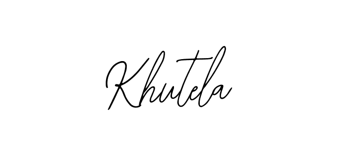 How to Draw Khutela signature style? Bearetta-2O07w is a latest design signature styles for name Khutela. Khutela signature style 12 images and pictures png