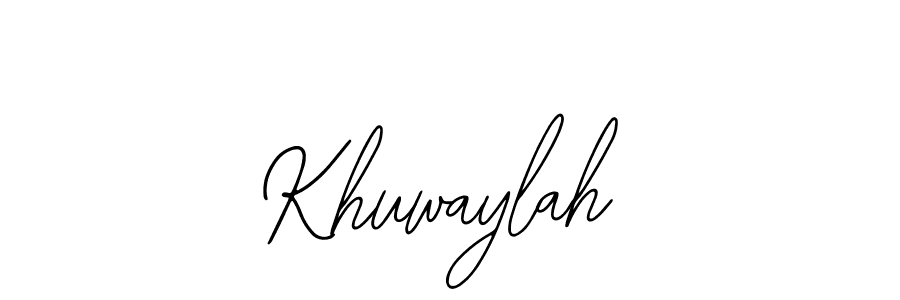 Khuwaylah stylish signature style. Best Handwritten Sign (Bearetta-2O07w) for my name. Handwritten Signature Collection Ideas for my name Khuwaylah. Khuwaylah signature style 12 images and pictures png