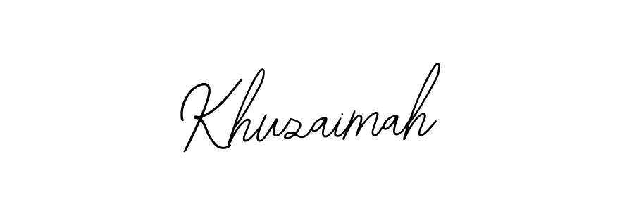 It looks lik you need a new signature style for name Khuzaimah. Design unique handwritten (Bearetta-2O07w) signature with our free signature maker in just a few clicks. Khuzaimah signature style 12 images and pictures png