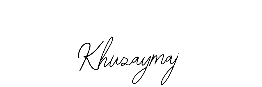 Bearetta-2O07w is a professional signature style that is perfect for those who want to add a touch of class to their signature. It is also a great choice for those who want to make their signature more unique. Get Khuzaymaj name to fancy signature for free. Khuzaymaj signature style 12 images and pictures png