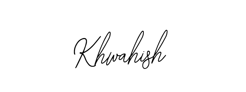 Check out images of Autograph of Khwahish name. Actor Khwahish Signature Style. Bearetta-2O07w is a professional sign style online. Khwahish signature style 12 images and pictures png