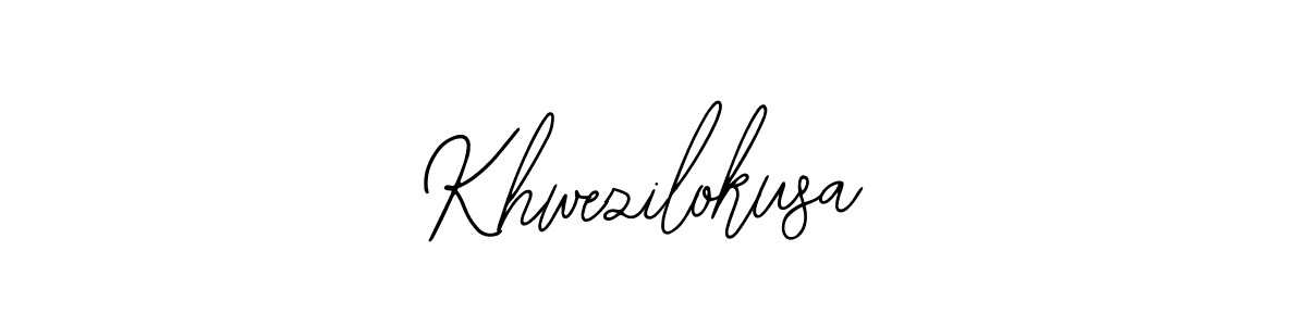 You should practise on your own different ways (Bearetta-2O07w) to write your name (Khwezilokusa) in signature. don't let someone else do it for you. Khwezilokusa signature style 12 images and pictures png