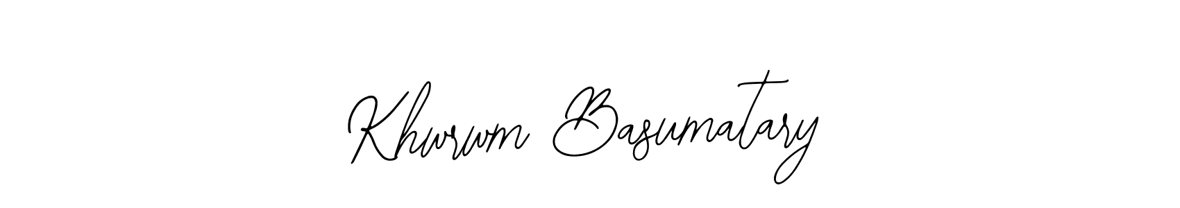 Also You can easily find your signature by using the search form. We will create Khwrwm Basumatary name handwritten signature images for you free of cost using Bearetta-2O07w sign style. Khwrwm Basumatary signature style 12 images and pictures png