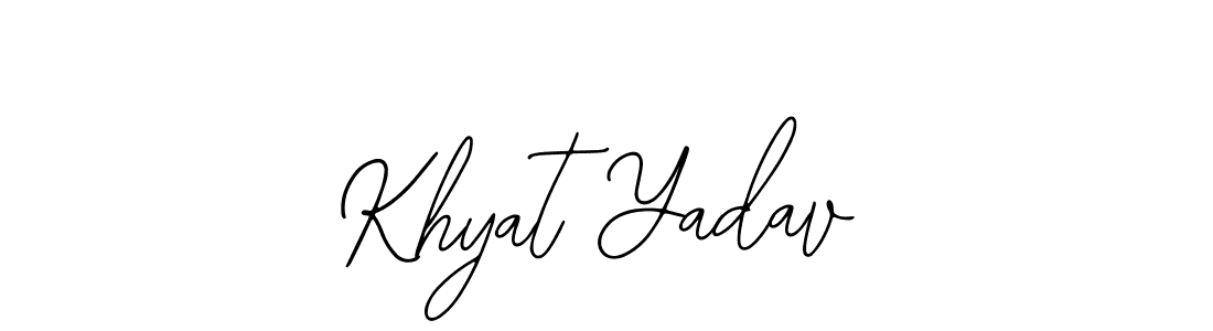Once you've used our free online signature maker to create your best signature Bearetta-2O07w style, it's time to enjoy all of the benefits that Khyat Yadav name signing documents. Khyat Yadav signature style 12 images and pictures png