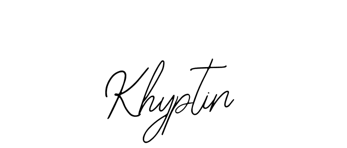 The best way (Bearetta-2O07w) to make a short signature is to pick only two or three words in your name. The name Khyptin include a total of six letters. For converting this name. Khyptin signature style 12 images and pictures png