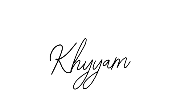 Also You can easily find your signature by using the search form. We will create Khyyam name handwritten signature images for you free of cost using Bearetta-2O07w sign style. Khyyam signature style 12 images and pictures png