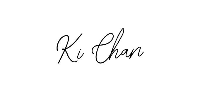 Make a beautiful signature design for name Ki Chan. With this signature (Bearetta-2O07w) style, you can create a handwritten signature for free. Ki Chan signature style 12 images and pictures png