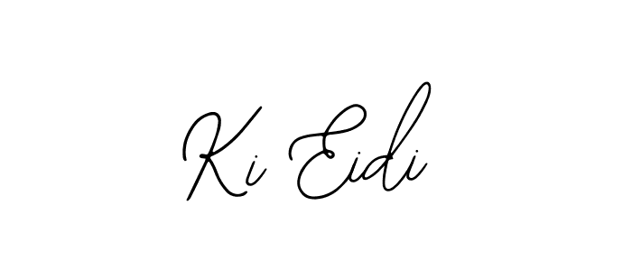 Create a beautiful signature design for name Ki Eidi. With this signature (Bearetta-2O07w) fonts, you can make a handwritten signature for free. Ki Eidi signature style 12 images and pictures png