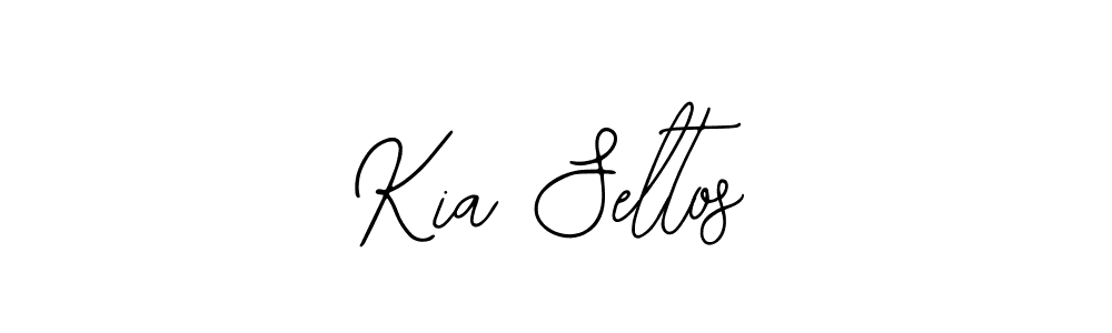 if you are searching for the best signature style for your name Kia Seltos. so please give up your signature search. here we have designed multiple signature styles  using Bearetta-2O07w. Kia Seltos signature style 12 images and pictures png