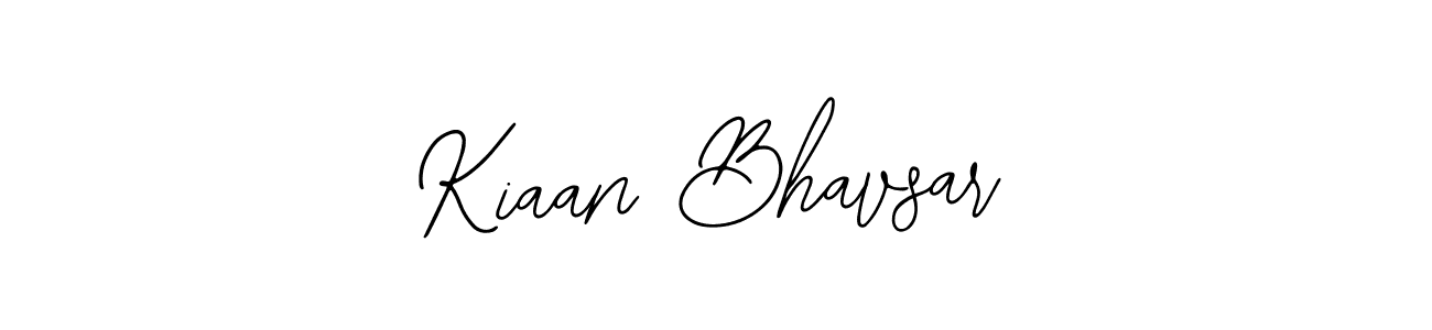 Kiaan Bhavsar stylish signature style. Best Handwritten Sign (Bearetta-2O07w) for my name. Handwritten Signature Collection Ideas for my name Kiaan Bhavsar. Kiaan Bhavsar signature style 12 images and pictures png