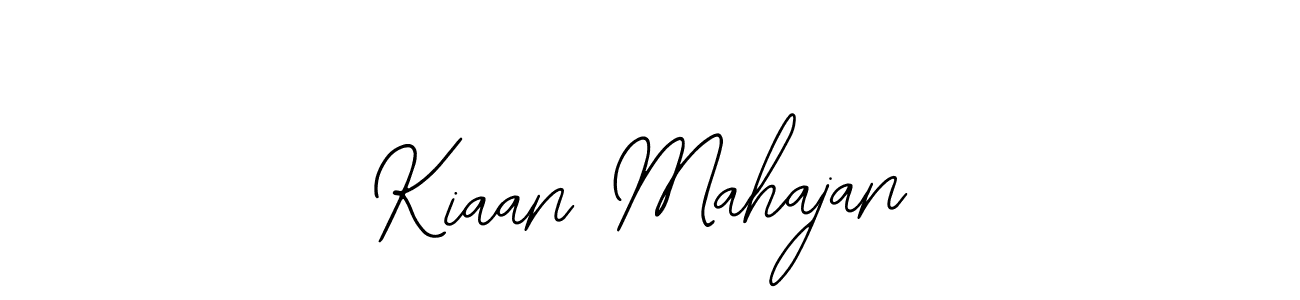 Also You can easily find your signature by using the search form. We will create Kiaan Mahajan name handwritten signature images for you free of cost using Bearetta-2O07w sign style. Kiaan Mahajan signature style 12 images and pictures png