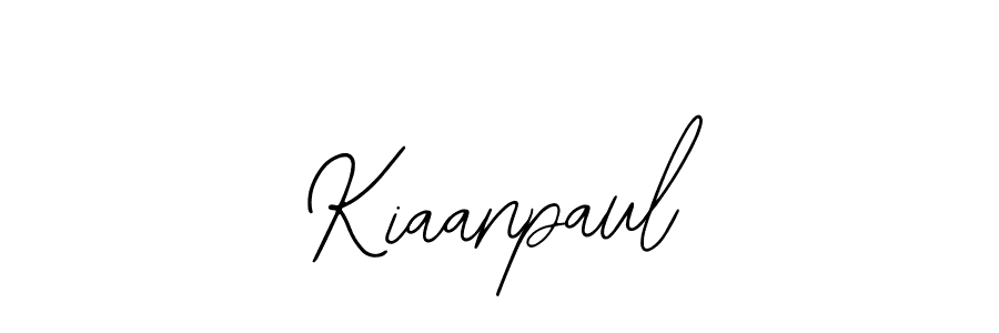 Best and Professional Signature Style for Kiaanpaul. Bearetta-2O07w Best Signature Style Collection. Kiaanpaul signature style 12 images and pictures png