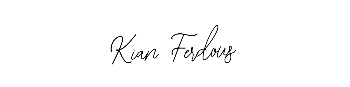 This is the best signature style for the Kian Ferdous name. Also you like these signature font (Bearetta-2O07w). Mix name signature. Kian Ferdous signature style 12 images and pictures png