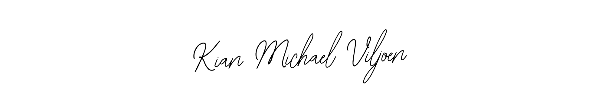 Make a short Kian Michael Viljoen signature style. Manage your documents anywhere anytime using Bearetta-2O07w. Create and add eSignatures, submit forms, share and send files easily. Kian Michael Viljoen signature style 12 images and pictures png