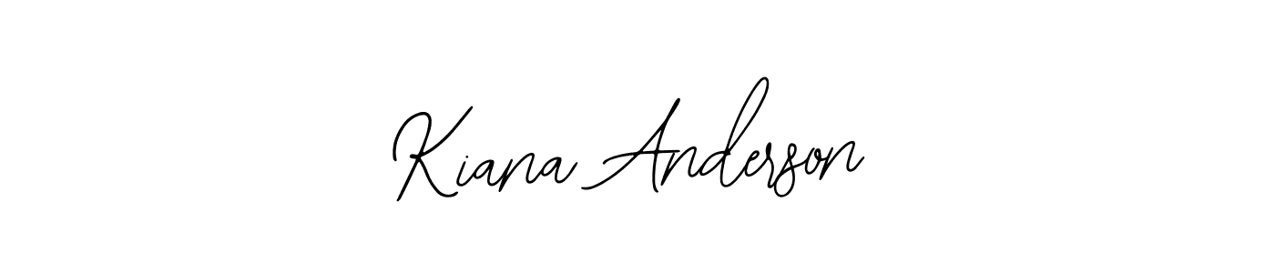 How to make Kiana Anderson signature? Bearetta-2O07w is a professional autograph style. Create handwritten signature for Kiana Anderson name. Kiana Anderson signature style 12 images and pictures png