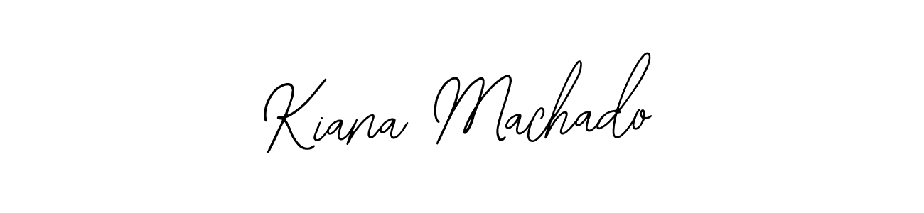 Also You can easily find your signature by using the search form. We will create Kiana Machado name handwritten signature images for you free of cost using Bearetta-2O07w sign style. Kiana Machado signature style 12 images and pictures png
