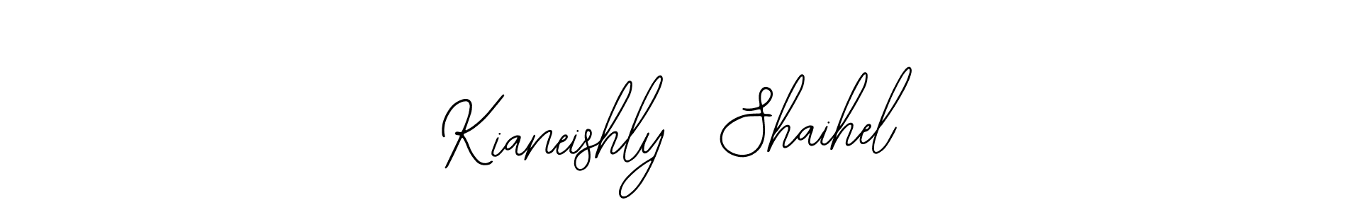 Also we have Kianeishly  Shaihel name is the best signature style. Create professional handwritten signature collection using Bearetta-2O07w autograph style. Kianeishly  Shaihel signature style 12 images and pictures png