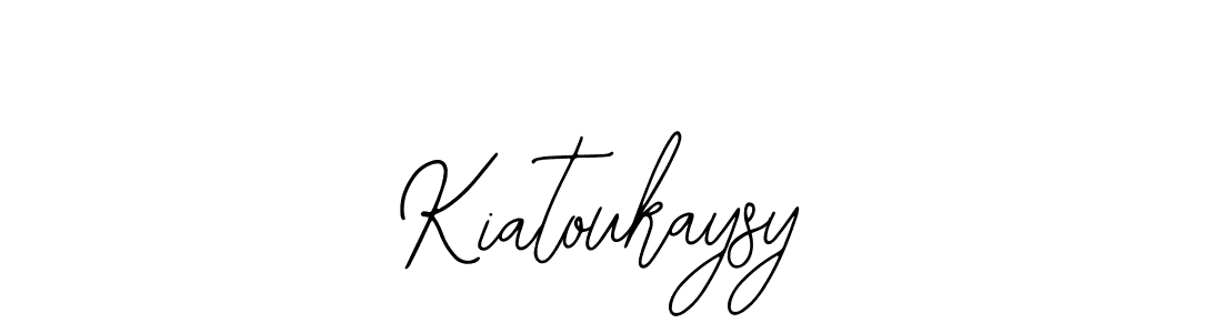 Kiatoukaysy stylish signature style. Best Handwritten Sign (Bearetta-2O07w) for my name. Handwritten Signature Collection Ideas for my name Kiatoukaysy. Kiatoukaysy signature style 12 images and pictures png