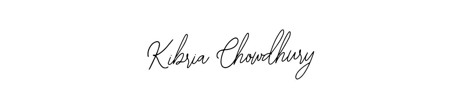 How to make Kibria Chowdhury signature? Bearetta-2O07w is a professional autograph style. Create handwritten signature for Kibria Chowdhury name. Kibria Chowdhury signature style 12 images and pictures png