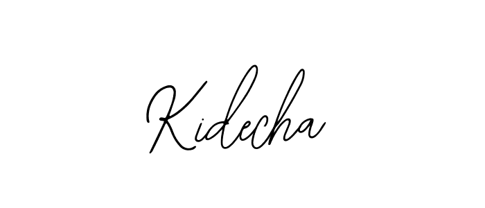 Make a beautiful signature design for name Kidecha. With this signature (Bearetta-2O07w) style, you can create a handwritten signature for free. Kidecha signature style 12 images and pictures png