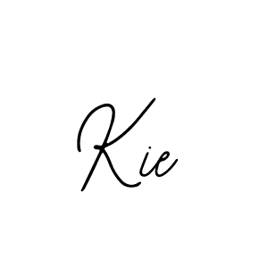 The best way (Bearetta-2O07w) to make a short signature is to pick only two or three words in your name. The name Kie include a total of six letters. For converting this name. Kie signature style 12 images and pictures png