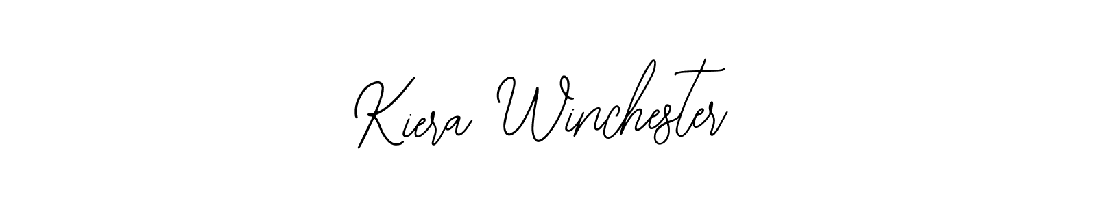 Kiera Winchester stylish signature style. Best Handwritten Sign (Bearetta-2O07w) for my name. Handwritten Signature Collection Ideas for my name Kiera Winchester. Kiera Winchester signature style 12 images and pictures png