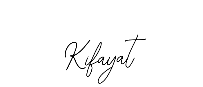 How to make Kifayat signature? Bearetta-2O07w is a professional autograph style. Create handwritten signature for Kifayat name. Kifayat signature style 12 images and pictures png