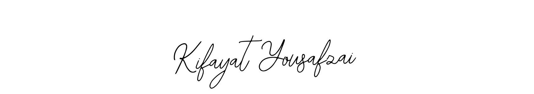 Similarly Bearetta-2O07w is the best handwritten signature design. Signature creator online .You can use it as an online autograph creator for name Kifayat Yousafzai. Kifayat Yousafzai signature style 12 images and pictures png