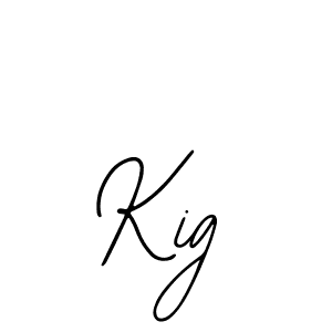 How to Draw Kig signature style? Bearetta-2O07w is a latest design signature styles for name Kig. Kig signature style 12 images and pictures png