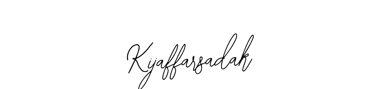 Kijaffarsadak stylish signature style. Best Handwritten Sign (Bearetta-2O07w) for my name. Handwritten Signature Collection Ideas for my name Kijaffarsadak. Kijaffarsadak signature style 12 images and pictures png