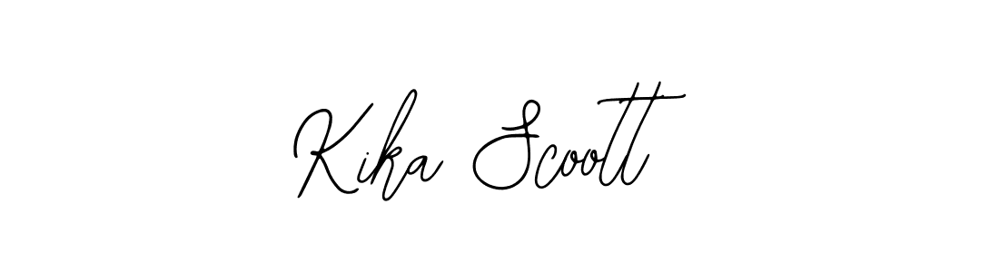 Similarly Bearetta-2O07w is the best handwritten signature design. Signature creator online .You can use it as an online autograph creator for name Kika Scoott. Kika Scoott signature style 12 images and pictures png