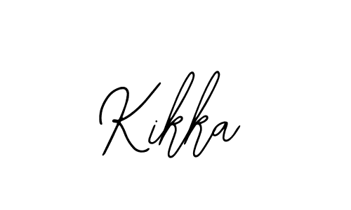 if you are searching for the best signature style for your name Kikka. so please give up your signature search. here we have designed multiple signature styles  using Bearetta-2O07w. Kikka signature style 12 images and pictures png