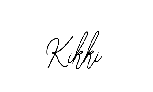 How to make Kikki signature? Bearetta-2O07w is a professional autograph style. Create handwritten signature for Kikki name. Kikki signature style 12 images and pictures png