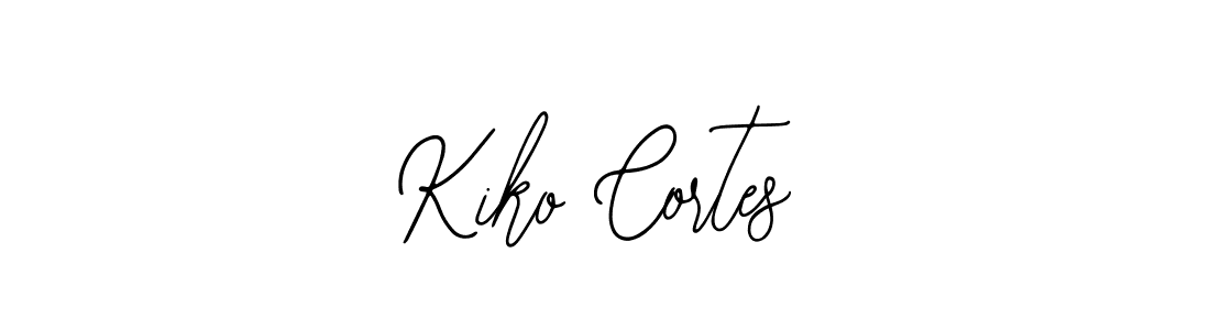 Design your own signature with our free online signature maker. With this signature software, you can create a handwritten (Bearetta-2O07w) signature for name Kiko Cortes. Kiko Cortes signature style 12 images and pictures png