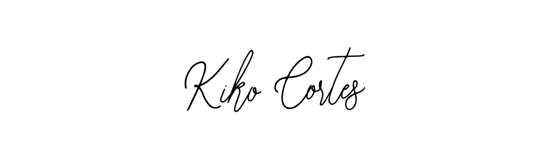 Design your own signature with our free online signature maker. With this signature software, you can create a handwritten (Bearetta-2O07w) signature for name Kiko Cortes. Kiko Cortes signature style 12 images and pictures png