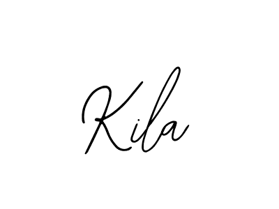 if you are searching for the best signature style for your name Kila. so please give up your signature search. here we have designed multiple signature styles  using Bearetta-2O07w. Kila signature style 12 images and pictures png
