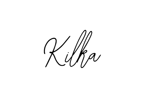 Similarly Bearetta-2O07w is the best handwritten signature design. Signature creator online .You can use it as an online autograph creator for name Kilka. Kilka signature style 12 images and pictures png