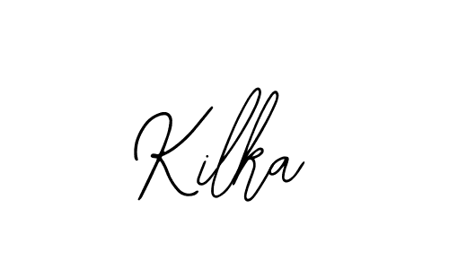 Similarly Bearetta-2O07w is the best handwritten signature design. Signature creator online .You can use it as an online autograph creator for name Kilka. Kilka signature style 12 images and pictures png