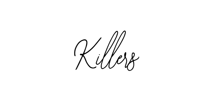 Similarly Bearetta-2O07w is the best handwritten signature design. Signature creator online .You can use it as an online autograph creator for name Killers. Killers signature style 12 images and pictures png