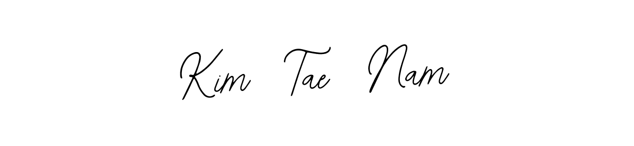 How to make Kim  Tae  Nam signature? Bearetta-2O07w is a professional autograph style. Create handwritten signature for Kim  Tae  Nam name. Kim  Tae  Nam signature style 12 images and pictures png