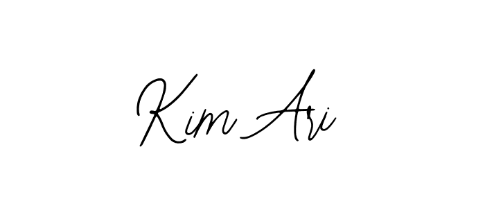 The best way (Bearetta-2O07w) to make a short signature is to pick only two or three words in your name. The name Kim Ari include a total of six letters. For converting this name. Kim Ari signature style 12 images and pictures png