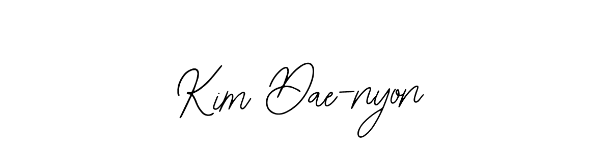 if you are searching for the best signature style for your name Kim Dae-nyon. so please give up your signature search. here we have designed multiple signature styles  using Bearetta-2O07w. Kim Dae-nyon signature style 12 images and pictures png