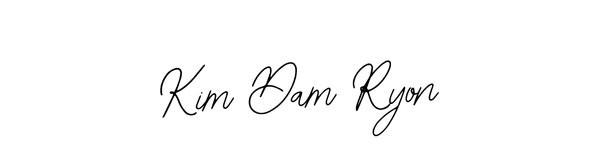 How to make Kim Dam Ryon signature? Bearetta-2O07w is a professional autograph style. Create handwritten signature for Kim Dam Ryon name. Kim Dam Ryon signature style 12 images and pictures png