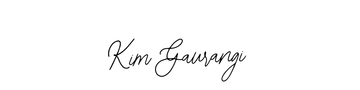 Make a short Kim Gaurangi signature style. Manage your documents anywhere anytime using Bearetta-2O07w. Create and add eSignatures, submit forms, share and send files easily. Kim Gaurangi signature style 12 images and pictures png