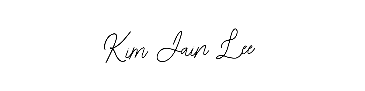 Use a signature maker to create a handwritten signature online. With this signature software, you can design (Bearetta-2O07w) your own signature for name Kim Jain Lee. Kim Jain Lee signature style 12 images and pictures png