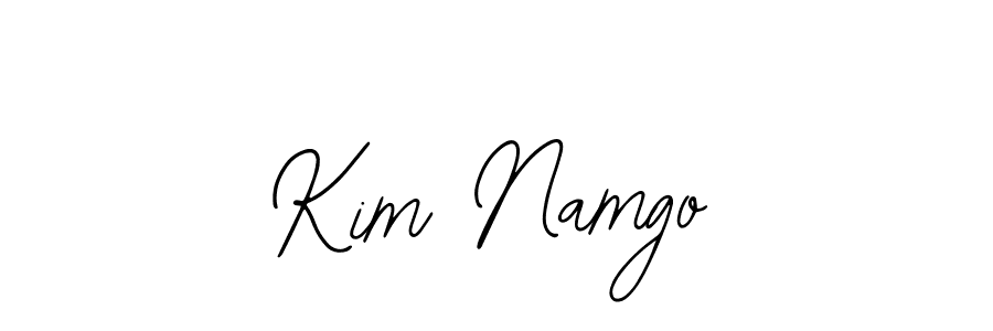 Design your own signature with our free online signature maker. With this signature software, you can create a handwritten (Bearetta-2O07w) signature for name Kim Namgo. Kim Namgo signature style 12 images and pictures png