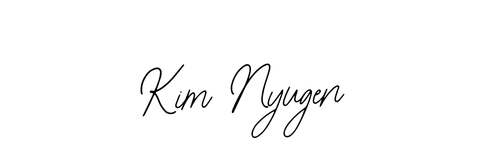 Design your own signature with our free online signature maker. With this signature software, you can create a handwritten (Bearetta-2O07w) signature for name Kim Nyugen. Kim Nyugen signature style 12 images and pictures png