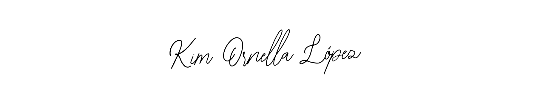if you are searching for the best signature style for your name Kim Ornella López. so please give up your signature search. here we have designed multiple signature styles  using Bearetta-2O07w. Kim Ornella López signature style 12 images and pictures png
