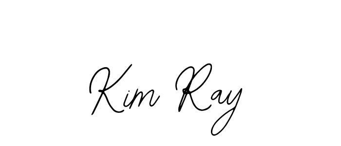 You should practise on your own different ways (Bearetta-2O07w) to write your name (Kim Ray) in signature. don't let someone else do it for you. Kim Ray signature style 12 images and pictures png